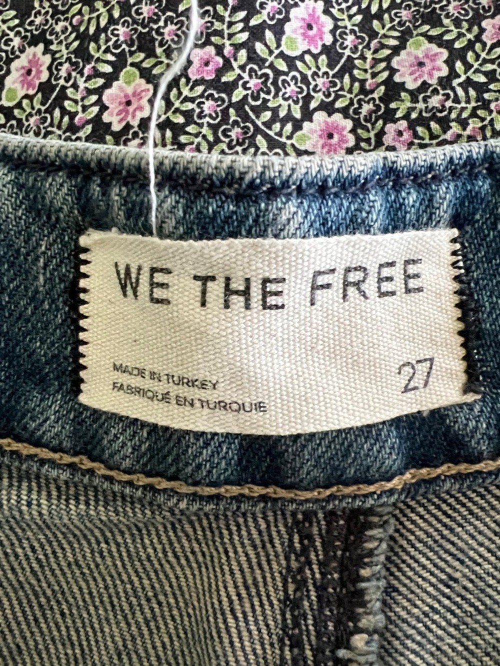 Free People denim shorts in very good condition. - Picture 5 of 12